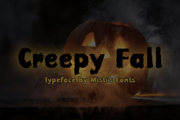 Creepy Fall Font - Featured Image