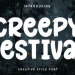 Creepy Festival Font - Featured Image