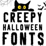 Creepy Halloween Font - Featured Image