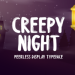 Creepy Night Font - Featured Image