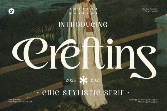 Creftins Font - Featured Image