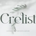 Crelist Font - Featured Image