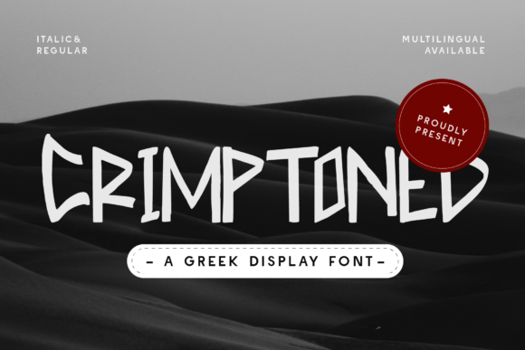 Crimptoned Font - Featured Image