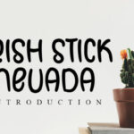 Crish Stick Nevada Font - Featured Image