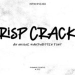 Crisp Cracks Font - Featured Image