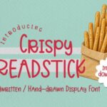 Crispy Breadstick Font - Featured Image