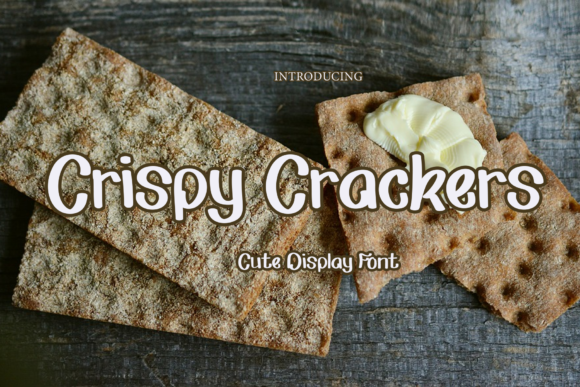 Crispy Crackers Font - Featured Image