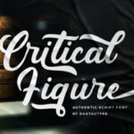 Critical Figure Font - Featured Image