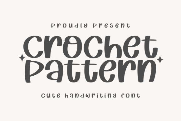 Crochet Pattern Font - Featured Image
