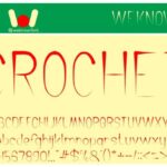 Crochet Pattern Font - Featured Image