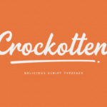 Crockotten Font - Featured Image