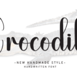 Crocodile Font - Featured Image