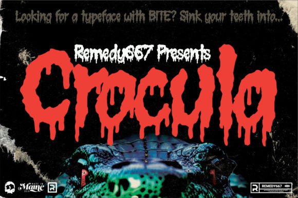 Crocula Font - Featured Image