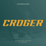 Croger Font - Featured Image