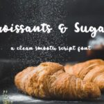 Croissants & Sugar Font - Featured Image