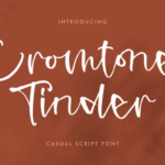 Cromtone Tinder Font - Featured Image