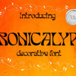 Cronicalypse Font - Featured Image