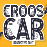 Croos Car Font - Featured Image