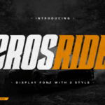 Crosride Font - Featured Image