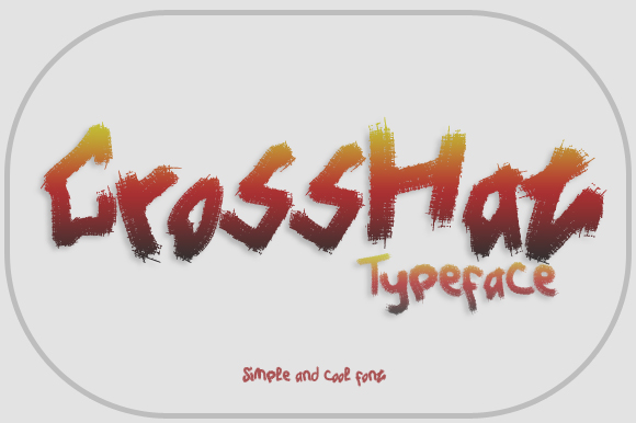 CrossHat Font - Featured Image