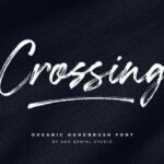 Crossing Font - Featured Image