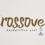 Crossover Font - Featured Image