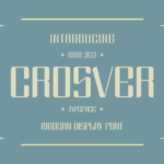 Crosver Font - Featured Image