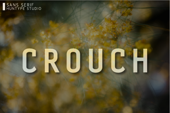 Crouch Font - Featured Image