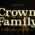 Crown Family Font - Featured Image
