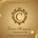 Crown Monogram Font - Featured Image