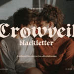 Crowveil Font - Featured Image