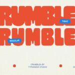 Crumblea Font - Featured Image