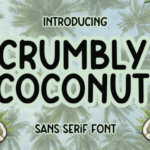 Crumbly Coconut Font - Featured Image