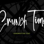 Crunch Time Font - Featured Image