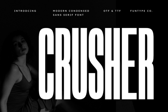Crusher Font - Featured Image