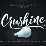 Crushine Font - Featured Image