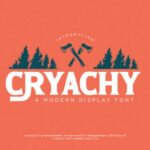 Cryachy Font - Featured Image