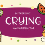 Crying Font - Featured Image