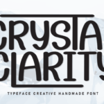 Crystal Clarity Font - Featured Image