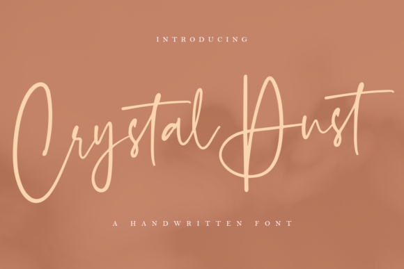 Crystal Dust Font - Featured Image