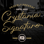 Crystania Font - Featured Image