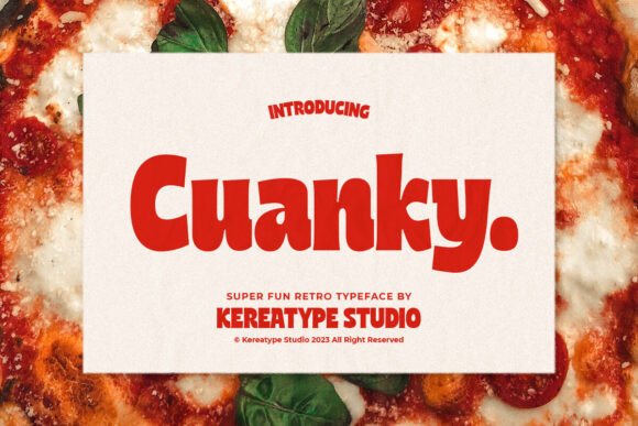 Cuanky Font - Featured Image