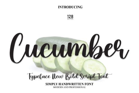 Cucumber Font - Featured Image