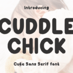 Cuddle Chick Font - Featured Image