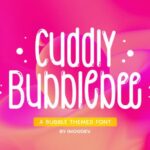 Cuddly Bubblebee Font - Featured Image