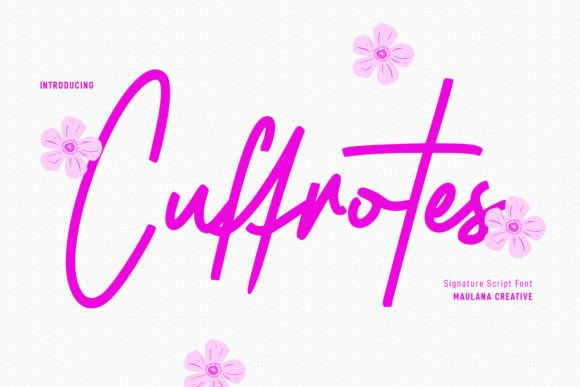 Cuffrotes Font - Featured Image