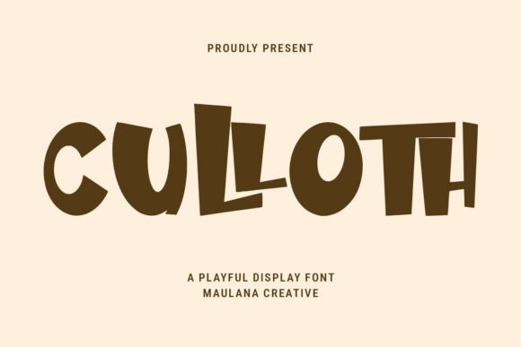 Culloth Font - Featured Image