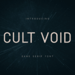 Cult Void Font - Featured Image