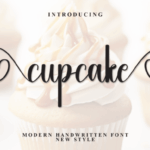 Cupcake Font - Featured Image