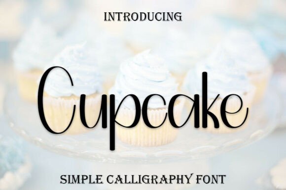 Cupcake Font - Featured Image